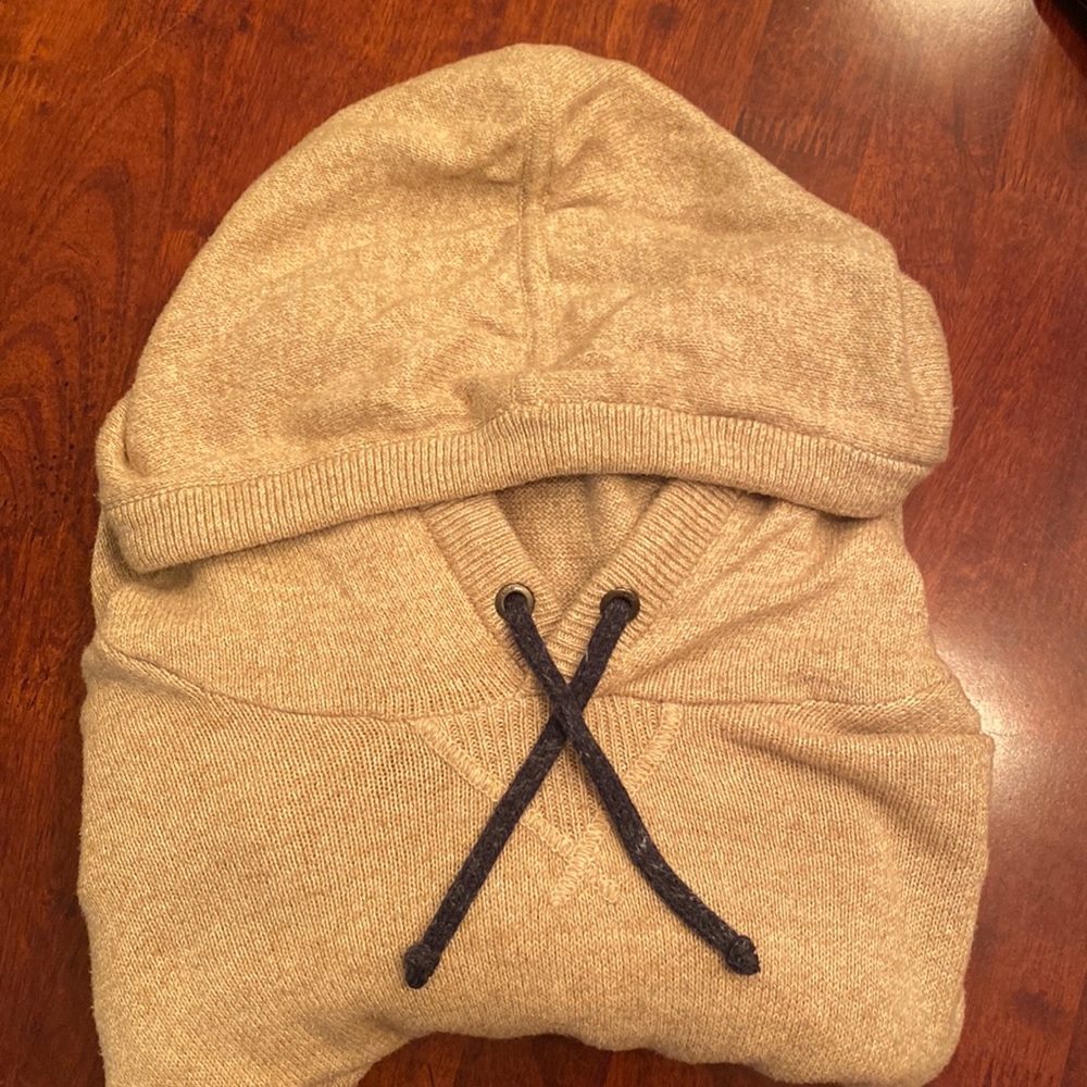 Men’s XL GAP Khaki Heather Lightweight Hoodie